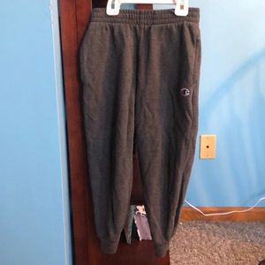 Boys Size S Gray Champion Brand Sweatpants